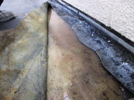 岩倉市　クールモダン住宅　外壁ALC塗装　施工例　防水シート撤去　イメージ